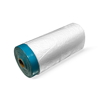 Пленка укрывочная с армированной экстратолстой бирюзовой лентой 2,7*16 м (43,2 м2) МАМОНТ