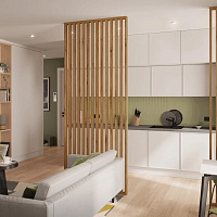 Брусок строганый техсушки 50 x 40 x 3000 мм