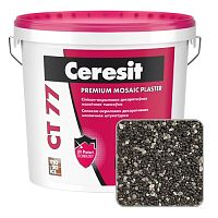 Штукатурка мозаичная силикон-акриловая Ceresit CT 77, HIMALAYA 5, 25 кг