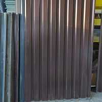 БРАК Профнастил МП-20 А 2 х 1,15 м (RAL 8017, темно-коричневый) 0,45 мм