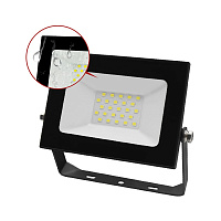 Прожектор светодиодный СДО-7 30Вт черный IN HOME