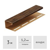 J-профиль Docke LUX 3м, фундук