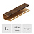 J-профиль Docke LUX 3 м, фундук - Превью