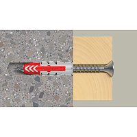 Дюбель распорный универсальный 14 x 70 мм (20 шт.) Fischer DUOPOWER (538254K)