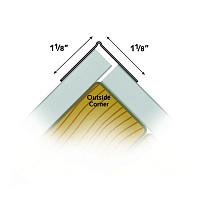 Лента "американка" перфорированная UNO BEAD 222 (белая), 30,5 м