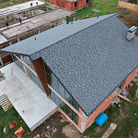 Ламинированная гибкая черепица Docke PIE DRAGON PREMIUM халва, 2,38 м2