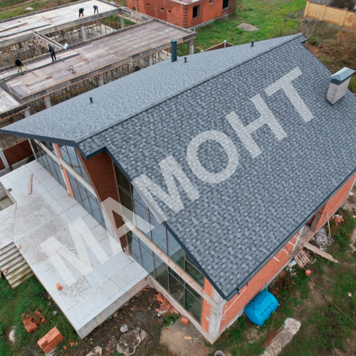 Ламинированная гибкая черепица Docke PIE DRAGON PREMIUM халва, 2,38 м2