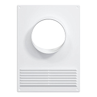 Площадка торцевая для круглых каналов с решеткой ERA