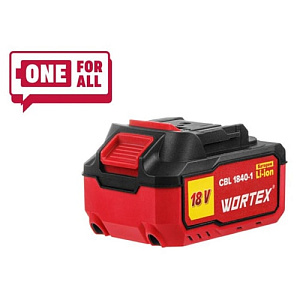 Аккумулятор WORTEX CBL 1840-1 18.0 В, 4.0 А*ч, Li-Ion