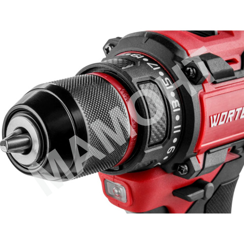 Аккумуляторная дрель-шуруповерт WORTEX BD 2025-1 DLi в чемодане