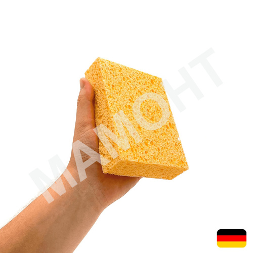 Губка для затирки и удаления пыли 15 x 11 x 3,5 см МАМОНТ (INS-MMNT-1069)