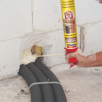 Пена монтажная Soudal ОКНА ДВЕРИ бытовая с аппликатором Genius Gun, 750 мл