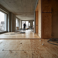 Фанера клееная влагостойкая (18 мм) 152,5 x 152,5 см