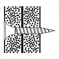 Саморез 5.5 x 38 мм TN для гипсокартона (ГКЛ-ГКЛ) 1000 шт. Knauf