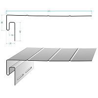 J-фаска Docke PREMIUM 3м, шоколад