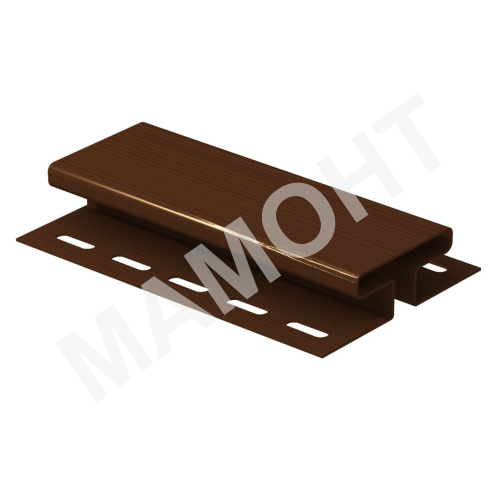 Соединительная планка Ю-Пласт 3 м, Коричневый