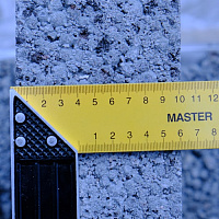 Блок керамзитобетонный 100 x 240 х 400 мм Минскжелезобетон (до 5% колотые)