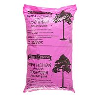 Кора мульча сосновая мелкая декоративная Elitte Terre, 50 л