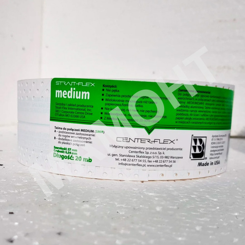 Лента "американка" перфорированная MEDIUM Center-flex для углов, 30 м - Фото 2