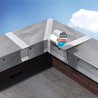 Герметизирующая лента самоклеящаяся Nicoband коричневая, 100 мм х 3 м