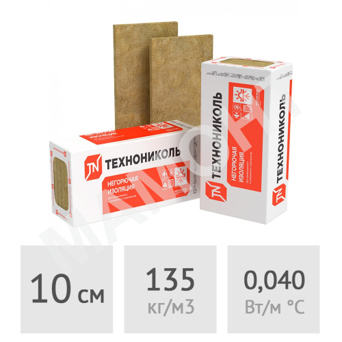 Фасадный утеплитель в плитах 10 см ТехноФас Эффект 2,16 м2