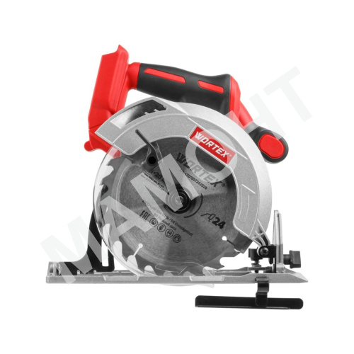 Аккумуляторная циркулярная пила WORTEX CCS 1819-1 в чемодане