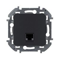 Розетка Legrand INSPIRIA компьютерная, антрацит