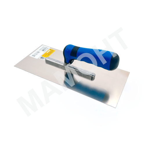 Гладилка нержавеющая 280 x 130 мм с 2К ручкой МАМОНТ (INS-MMNT-1071)