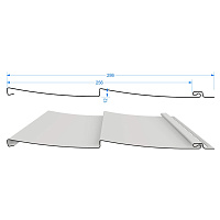 Сайдинг Docke STANDARD D5C 3 м, голубика
