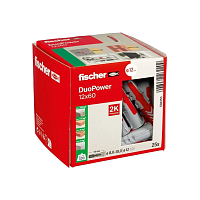 Дюбель распорный универсальный 12 x 60 мм (25 шт.) Fischer DUOPOWER (538253K)