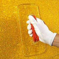 Кельма прозрачная трапецевидная 280 х 130 мм DECOR