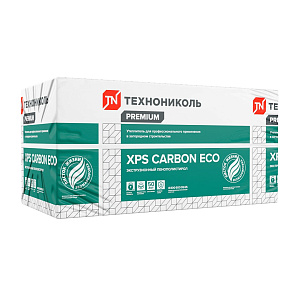 Экструдированный пенополистирол 5 см Технониколь Carbon Eco, 0,68 м2
