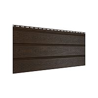 Софит с полной перфорацией Ю-пласт PRO 3 м, Орех тёмный