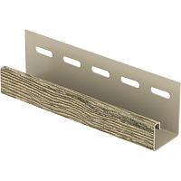 J-планка Ю-Пласт 3 м, Щепа Натуральный орех