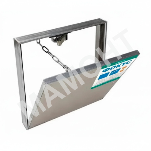 Люк съемный настенный под плитку алюминиевый Фокус Lukoff