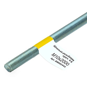 Шпилька резьбовая M10 x 2000 мм (ГОСТ), ЕКТ МОНТАЖ (BM002445)