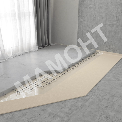 Полотно звукоизолирующее для пола ТехноСонус Виброфлор 4 мм, 15 м2