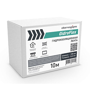 Гидроизоляционная лента Danogips GidroFlex, 10 м