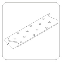 Лента перфорированная монтажная 2,0 x 40 мм (бухта 10 м) ЕКТ (V020256)