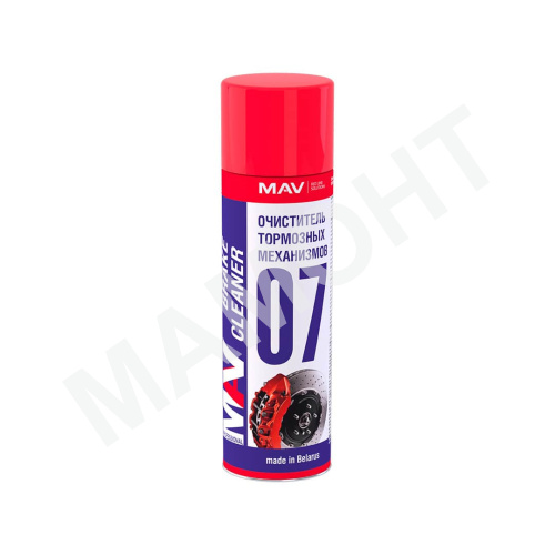 Очиститель тормозных механизмов MAV Brake Cleaner аэрозоль
