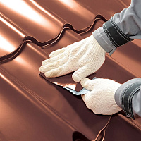 Герметизирующая лента самоклеящаяся Nicoband коричневая, 100 мм х 10 м