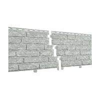 Фасадная панель Ю-Пласт Stone House КВАРЦИТ Светло-серый