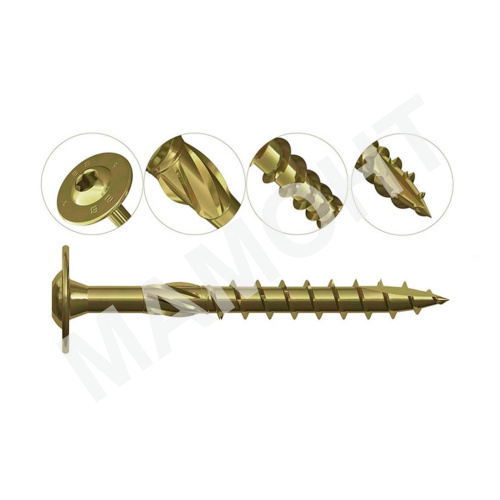 Конструкционный саморез 8.0 x 280 тарельчатая головка WTZ 50 шт. MFIX
