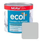 Грунтовка MAV ECOL по металлу (ГФ-021) светло-серая,  2,4 л