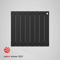 Радиатор биметаллический Royal Thermo PianoForte 500 Noir Sable (черный)