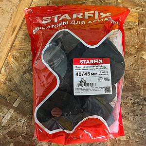 Фиксатор арматуры "Стойка на песчаные грунты ФС-40/45" 4-18 (16 шт.) STARFIX