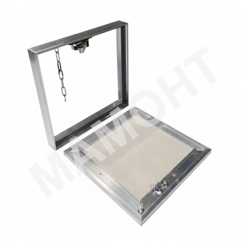 Люк съемный настенный под плитку алюминиевый Фокус Lukoff - Фото 4