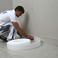 Кромочная (демпферная) лента KNAUF, толщина 8 мм, 100 мм x 20 м