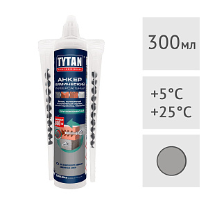 Химический анкер Tytan Professional двухкомпонентный, 300 мл