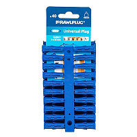 Дюбель распорный 8 x 32 мм синий (40 шт.) UNO RAWLPLUG (R-U1-BLU-40-C)